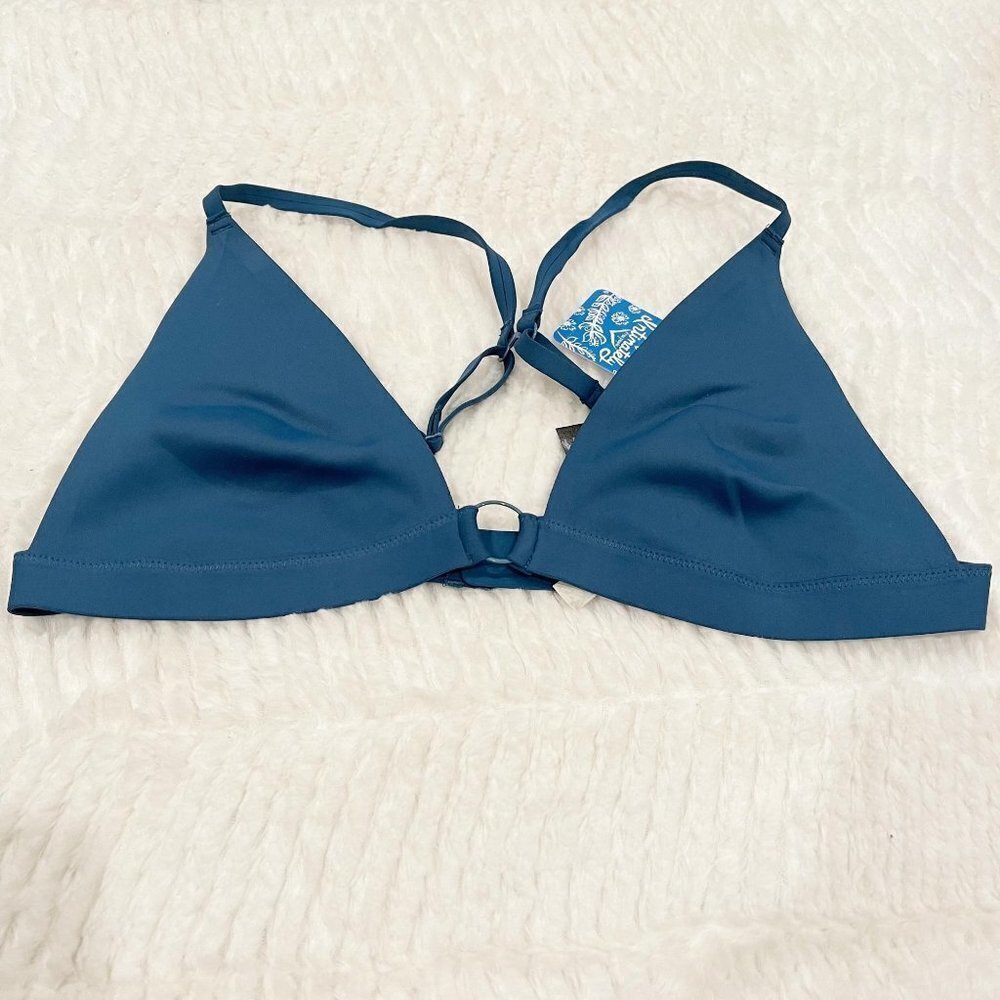 Free People intimately Oh Scuba Bralette Midnight Cowboy Blue